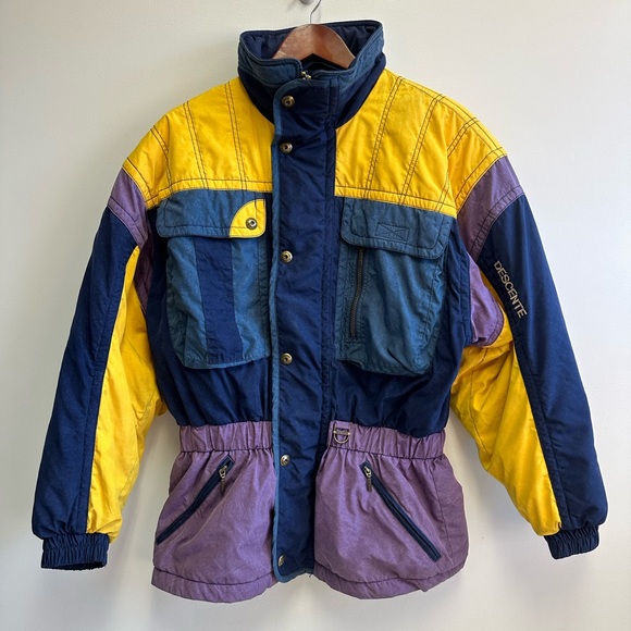 Descente Other - Men’s Vintage Descente Ski Jacket Color-Block Retro